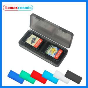 닌텐도 스위치 OLED 라이트용 휴대용 보관함 보호 커버 하드 쉘 액세서리 캐리 박스 게임 카드 케이스 4 in