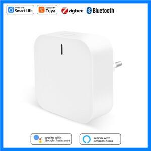 무선 플러그인 투야 2.4G 와이파이 멀티 모드 게이트웨이 허브 지그비 블루투스 서브 장치 스마트 자동화