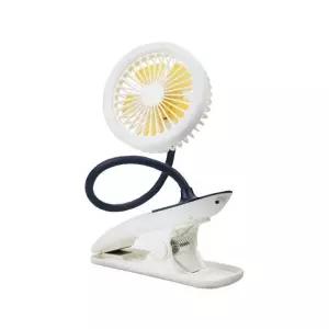 LED 집게 선풍기 플렉시블 지지대 램프랜턴 저소음 유모차 가방 의자 차량 헤드레스트 무드등 걸이 설치