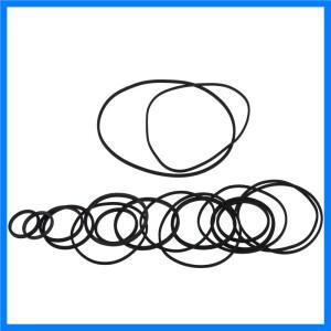 1 가방 믹스 길이 카세트 테이프 기계 벨트 CD DVD 레코더 용 다양한 일반 드라이브 플랫 고무 벨트