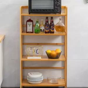 원목 전자렌지거치대 우드 틈새 주방 선반 밥솥 렌지대 다이