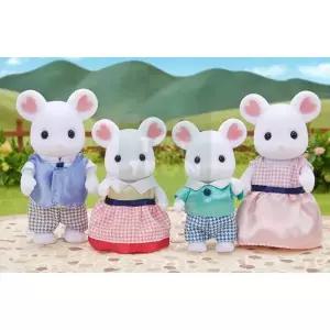 선물용 실바니안 마쉬멜로 마우스 가족 동물인형 장난감