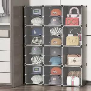 백 정리함 스냅백 A 정리장 장식장 수납장 수납함 가방 모자 진열대