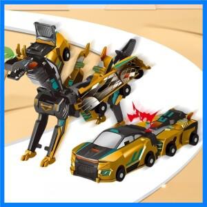 충돌 변신 공룡 자동차 장난감 자석 공룡 트랜스포머 자동차 공룡으로 변신 재미있는 변신 자동차