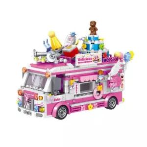 조립식 어린이 미니 블록 푸드트럭 케이크트럭