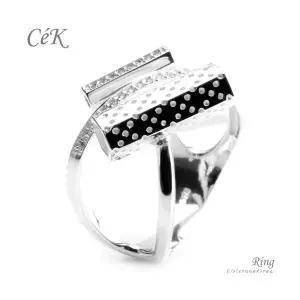 클루아조네코리아 은반지 스터링실버 CeK R8354W