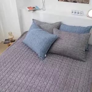 침대패드고정 매트리스패드 밴딩패드 퀸 회색 UWFKEHCJ