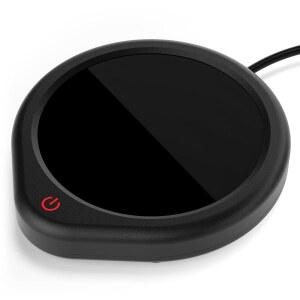 오레이서 커피 머그 워머, 스마트 온도 설정 자동 차단 기능이 있는 책상용 컵 모든 컵과 머그잔을 위한 전기 음료 티 워터 밀크 히터, 히팅 플레이트 캔들 왁스 워머