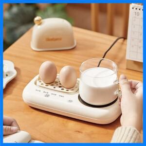 160W 홈 스마트 계란 밥솥 저전력 기숙사 아침 식사 기계 다기능 전기 기선 휴대용 55 ° C 우유 히터 220V