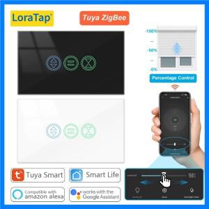 LoraTap 투야 스마트 라이프 지그비 미국 롤러 셔터 커튼 스위치 퍼센트 타이머 리모컨 구글 어시스턴트 알
