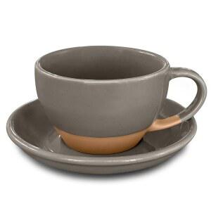 모라 세라믹 라떼 아트 머그컵 위드 소서 - 10.5온스, 완벽한 붓기를 위한 원형 바닥 카푸치노, 에스프레소, 커피, 차 등을 카페 컵 바리스타를 도자기 세트, 훌륭한 선물 참깨