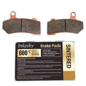 할리 데이비슨 투어링 패밀리(2008년 이후+) 및 V-로드(2006년 이후+)와 호환되는 소결 브레이크 패드, 1세트