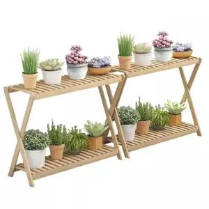 난화분 원목정리대 소형 화분다이 보관대