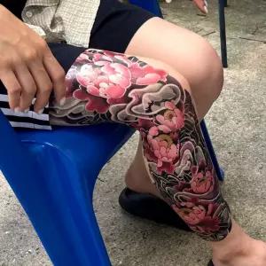 작약화 이레즈미 타투 문신스티커