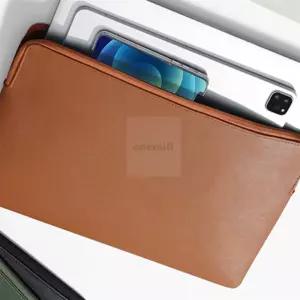 늘하스토어 노트북 가죽 파우치13형 브라운 노트북보호가방