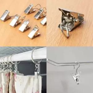 미니 후크 집게 8P 집게형걸이 진열거치대 진열고리