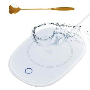 제넨릭 커피 머그 워머, 책상, 사무실, 가정용 지능형 자동 온/오프 중력 감지 히터가 장착된 캔들 플레이트 - 커피, 우유, 차, 초콜릿 및 물용 스마트 컵 워머