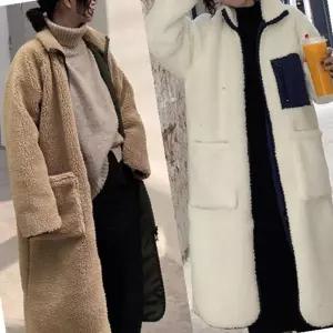 플리스집업 플리스 뽀글이 롱 여성 양면 자켓 후리스 남성플리스자켓 2색 집업