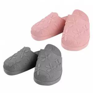 앞막힘 고급 꽃지 화장실 욕실화 색상랜덤 양말 물빠짐 세탁화 안젖는 실내화 슬리퍼