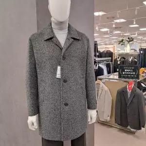 [트레몰로] HC09 4버튼 싱글 맥코트 25FW 겨울 남성 그레이 레귤러핏 스트레치 이 (S44369429)