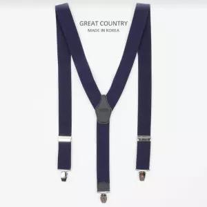 서스펜더 캐주얼 네이비 팬더 고급 남성 클래식 남자 패션 남친룩필수템 코디 정장