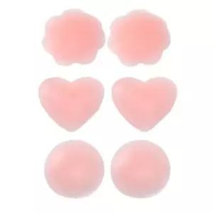 실리콘 일반형 꽃모양 2P 니플 패치 밴드 꼭지 가리개 유두 젖꼭지 패드 가슴 커버 노브라