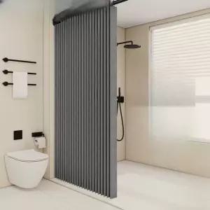 커튼식 부스 물막이 단일 바닥 파티션 화장실 방수