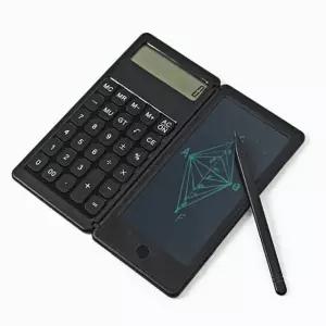 폴딩 스크린 계산기 접이식 전자 메모패드 XWFKA3VU 학교