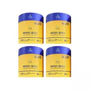 종근당 바이탈프로그램 비타민C 플러스 1000mg 아연 면역 120포 4개