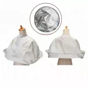 가정용 미용 커트보 이발 가운 헤어 캡 머리카락 방지 셀프 이발 이발보