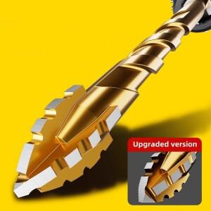 타일 드릴링 및 콘크리트 특수 전기 드릴 초고경도 비트용 업그레이드된 4날 톱니