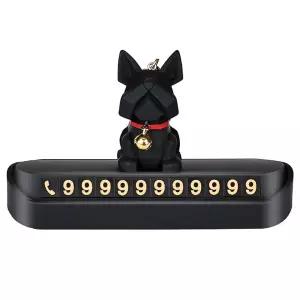 3D입체 주차번호판 웰시코기 특이한 주차 연락처 자동차