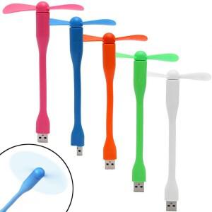 USB 냉각 선풍기 전자 가제트 LED 미니 소형 환풍기 휴대용 유연한 쿨러 노트북 스마트폰용