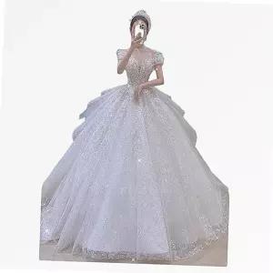 비즈 웨딩 드레스 브라이덜샤워 스몰웨딩 촬 연회 웨딩드레스 셀프웨딩 결혼식 웨딩촬영 셀프