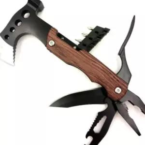 freeone 만능툴 공구툴 캠핑 망치 다기능공구 손도끼 브라운 29W97DDE9O