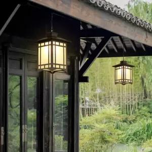 한옥 등 전통 좁은 장식장 문살 복도장 인테리어 한지등