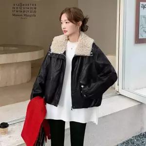 블랙팬서 여성 겨울 반코트 퍼 안내피 OPH4