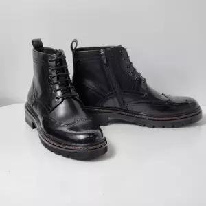 [탠디]미셸by탠디 TC01 남성 3.5cm 우드굽 윙팁 클래식 워커부츠 Y23502 (41517493)