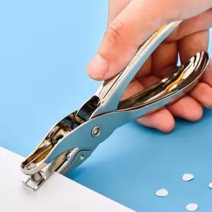 DIY 종이 홀 펀칭기 미니 타공기 다이어리 꾸미기 바인더 키링 만들기 부자재