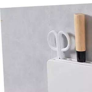 주방 칼집 싱크대 주방수납 문걸이 부착형 집들이선물 가위 칼꽂이 보관