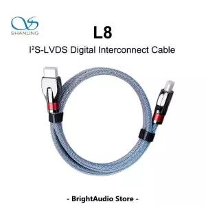 SHANLING I2S-LVDS 디지털 상호 연결 케이블, CD 플레이어, AMP, DAC 어라운드, 100cm, L8