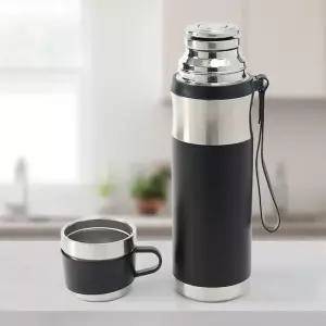 웰데이 티보틀 보온병 원터치 1L 등산 차망 보냉 물병 보온보냉보온병 진공보온병