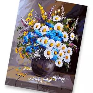 명화그리기 유화그리기 DIY 수레국화 거실포인 40X50 XWFJLFQ0