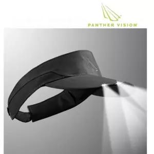 파워썬캡4구 블랙 랜턴모자 낚시모자 비니모자 방한모자 캠핑모자