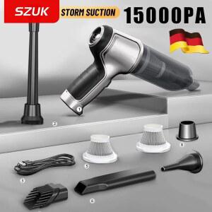 SZUK 자동차 진공 청소기 강력한 기기 무선 가정용 송풍기 기계 액세서리 흡입 청소