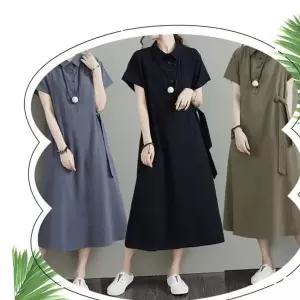 원피스 카라 color 여름 롱 린넨 3