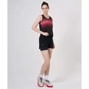 스파이더 spyder 여성 러닝 레깅스 일체형 쇼츠 SPKMCNTR281WBLK 114285