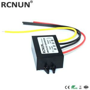 RCNUN 차량용 다운 24 컨버터 전원 볼트 5A 12 18W 스텝 3A