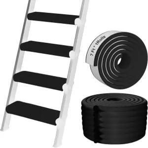 이층 침대 사다리 패드 7.1인치 x 6.7피트 자체 접착 부드러운 초광각 가장자리 보호대 계단 날카로운 책상