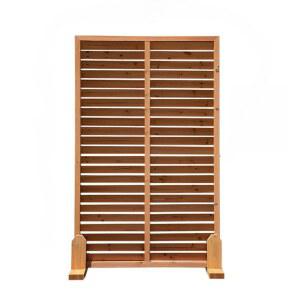 나무 파티션 정원 울타리 마당 원목 테라스 펜스 칸막이